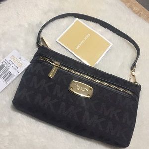 Michael Kors large wristlet / side bag / clutch